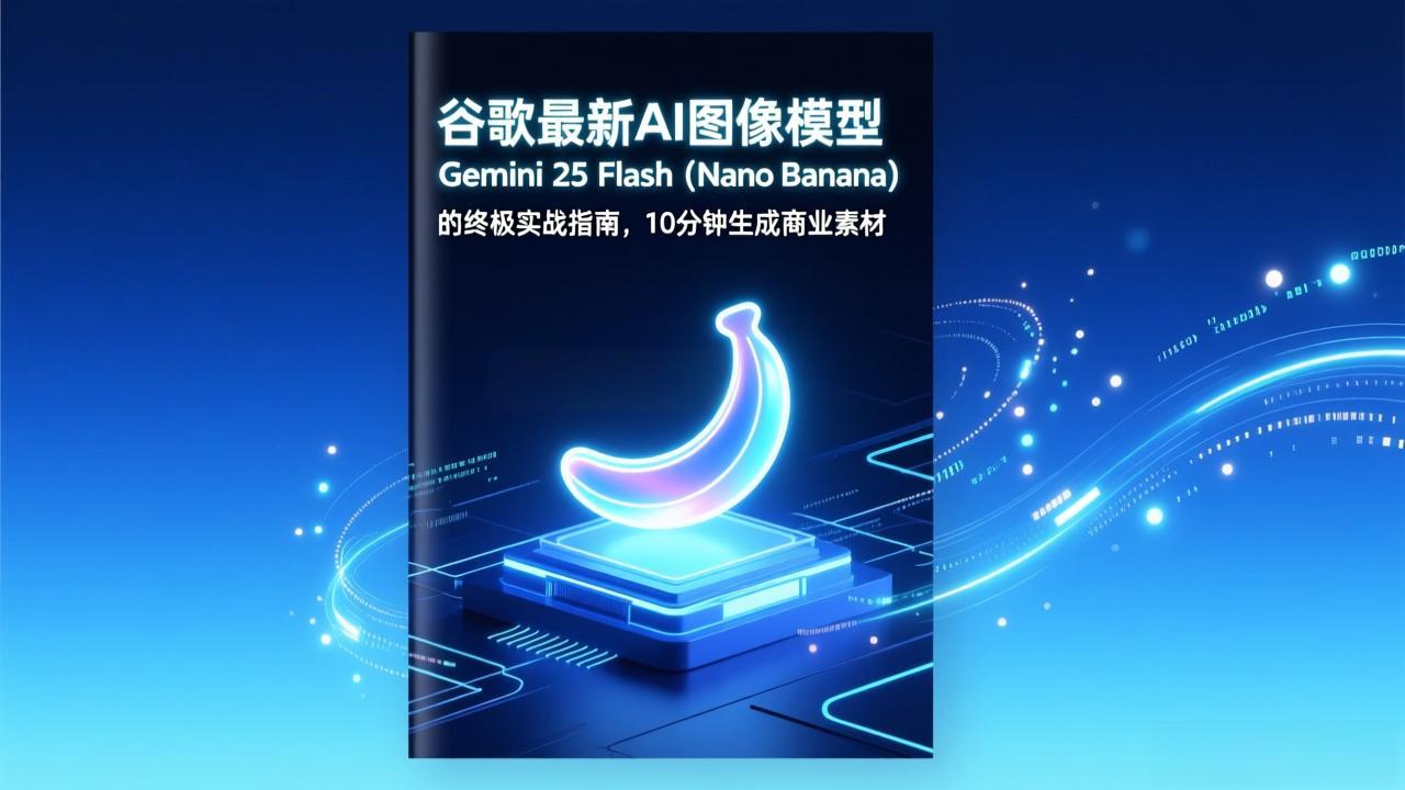（17111期）谷歌最新AI图像模型Gemini 2.5 Flash（Nano Banana）的终极实战指南，10分钟生成商业素材