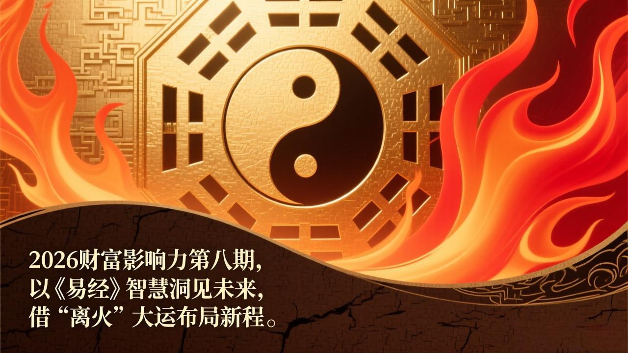 （17418期）2026财富影响力第八期，以《易经》智慧洞见未来，借“离火”大运布局新程